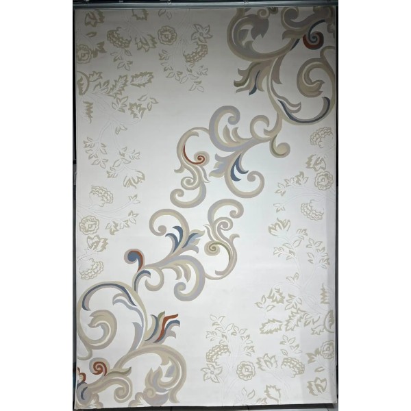 Turkish rugs designer Kaplan 9817A Dark beige size 50*80