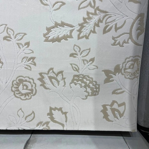 Turkish rugs designer Kaplan 9817A Dark beige size 50*80