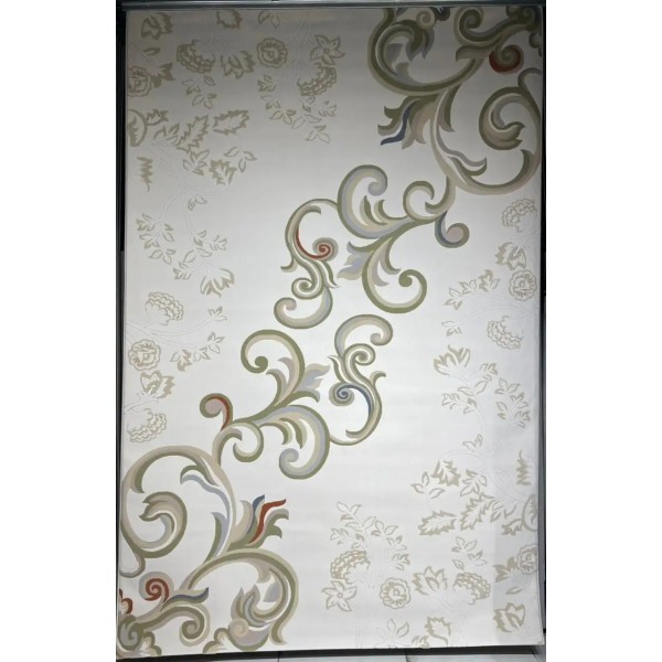 Turkish rugs designer Kaplan 9817A green size 200*300