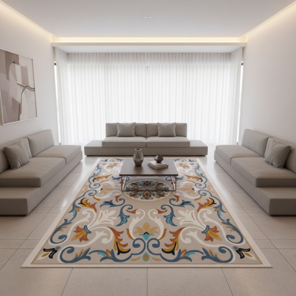 سجاد خجندي تركي A176A بيج مقاس 300*400