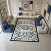 سجاد خجندي تركي A176A كحلي مقاس 100*300
