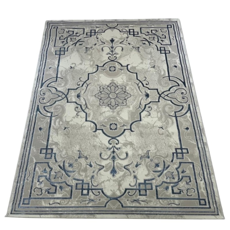 سجاد تركي خزامى 9851A سماوي مقاس 300*400 - سجاد تركي كلاسيك