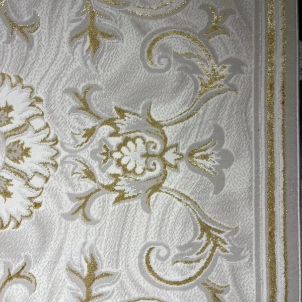سجاد تركي خزامى 9854A ذهبي مقاس 50*80