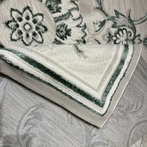 سجاد تركي خزامى 9854A اخضر مقاس 150*220