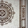 lina Turkish Rug 9095A brown Color Size 100*200