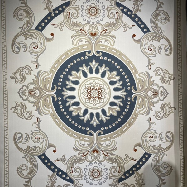 سجاد تركي سوبر ليون 9179A سماوي مقاس 50*80