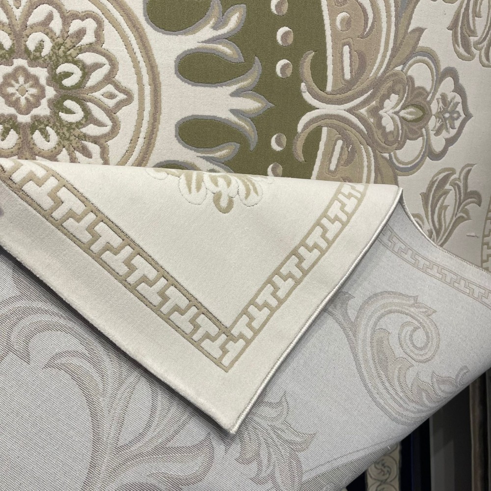 سجاد تركي سوبر ليون 9179A اخضر مقاس 50*80