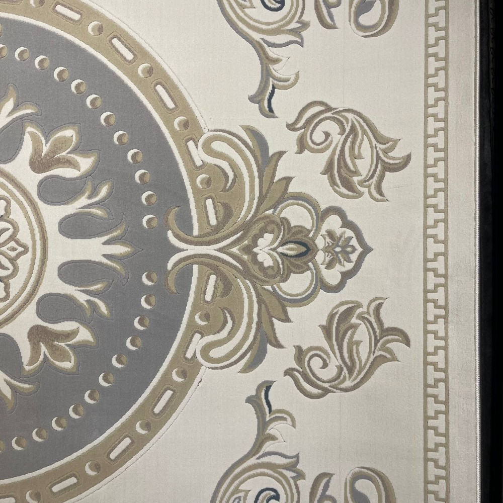 سجاد تركي سوبر ليون 9179A رصاصي مقاس 400*500