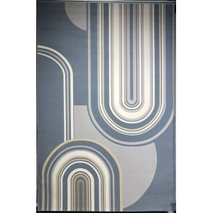 Turkish al mijahim 9662A Rug blue Size 400*500