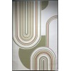 Turkish al mijahim 9662A Rug green Size 100*200