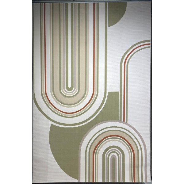Turkish al mijahim 9662A Rug green Size 100*200