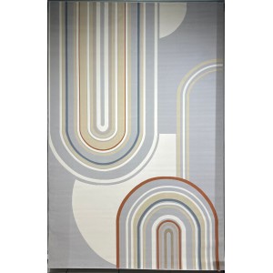 Turkish al mijahim 9662A Rug gray Size 200*300