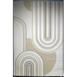 سجاد تركي المجاهيم 9662A بيج فاتح مقاس 50*80