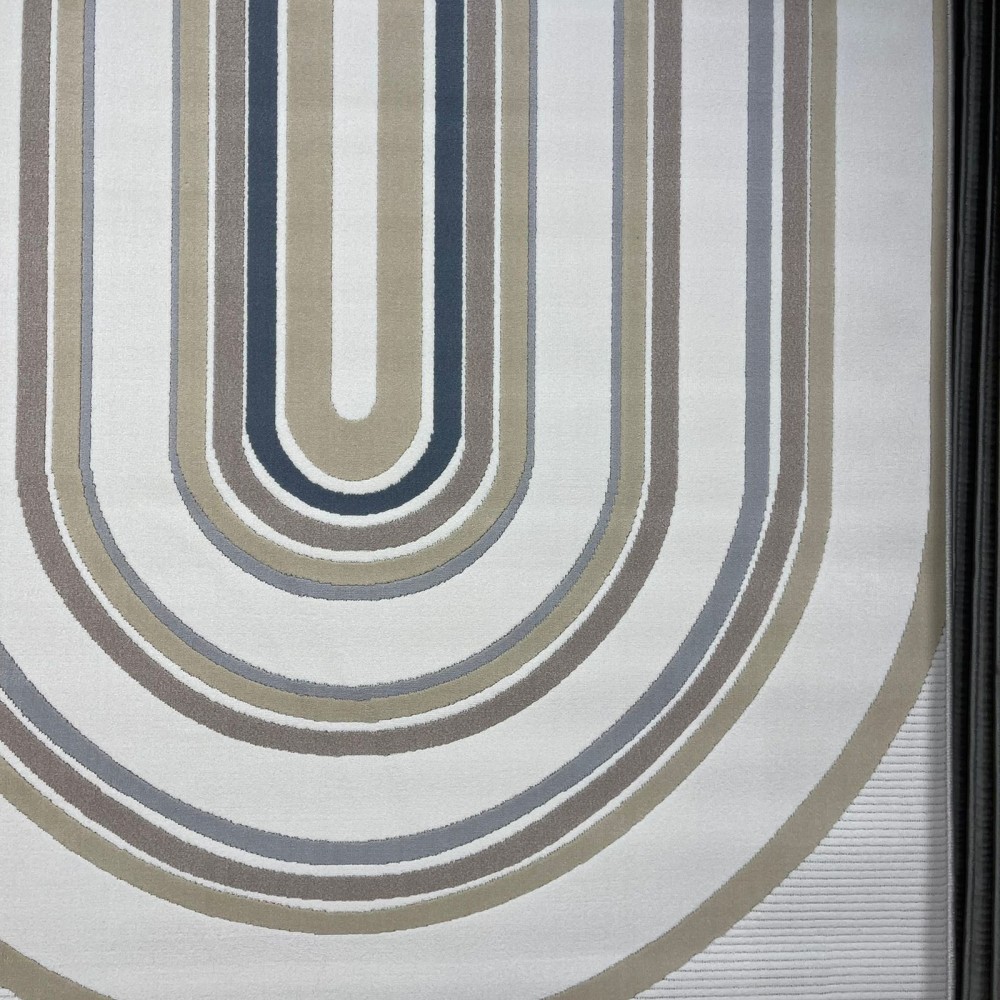 سجاد تركي المجاهيم 9662A بيج فاتح مقاس 50*80