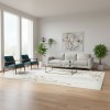 سجاد نخبة تركي A139A كريم اخضر مقاس 80*150