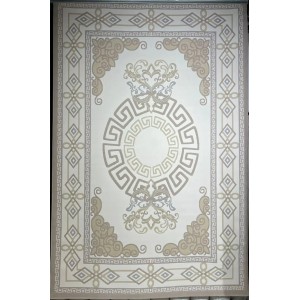 Turkish Modern rugs AL OUSHRA 9660A dark beige size 50*80