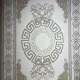 سجاد تركي مودرن العشراء 9660A بيج غامق مقاس 80*150