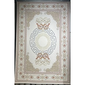 Turkish Modern rugs AL OUSHRA 9660A Light beige size 100*200