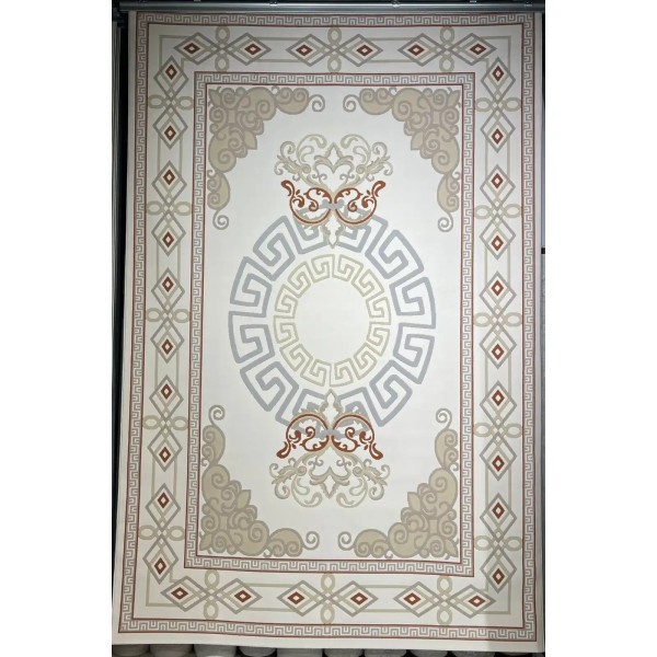 Turkish Modern rugs AL OUSHRA 9660A Light beige size 100*200