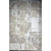 سجاد تركي مودرن العشراء 9661A بيج غامق مقاس 100*300