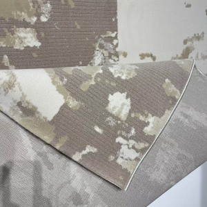 سجاد تركي مودرن العشراء 9661A بيج غامق مقاس 100*300
