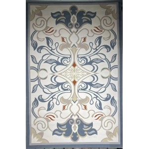 Turkish rugs designer palace 9552A blue size 250*350