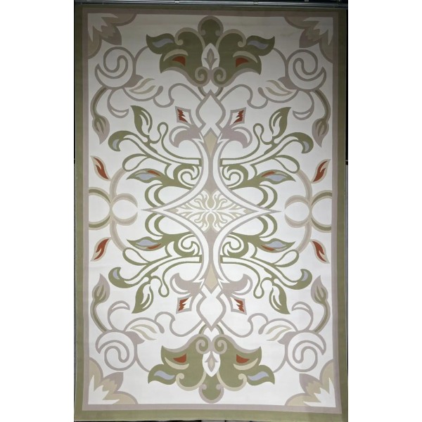 Turkish rugs designer palace 9552A green size 200*300