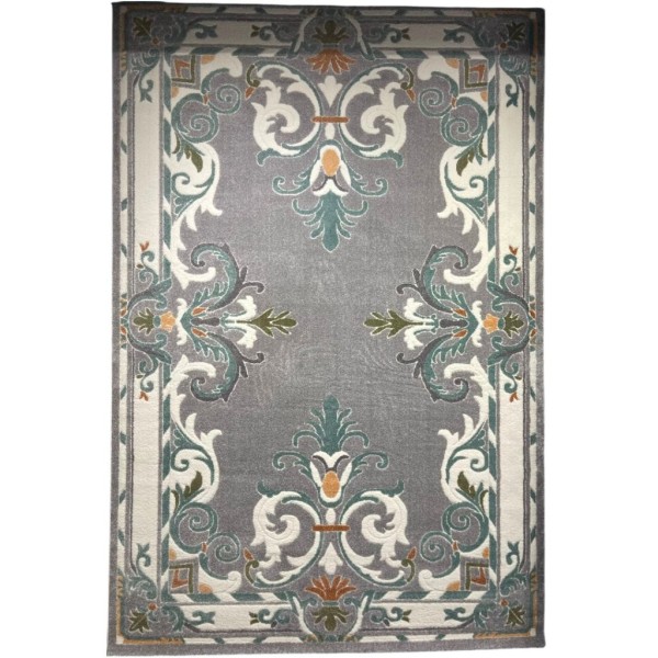 Panorama Turkish Carpet 0L312C WHITE GREY Size 100*300