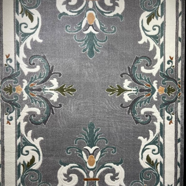 Panorama Turkish Carpet 0L312C WHITE GREY Size 100*300