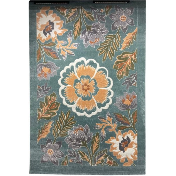Panorama Turkish Carpet 0L327C AQUA Size 100*300