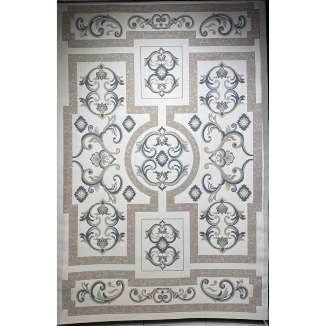 Turkish Super Lion 9114A Carpet Sky Blue Size 300*400