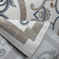 سجاد تركي سوبر ليون 9114A سماوي مقاس 150*220