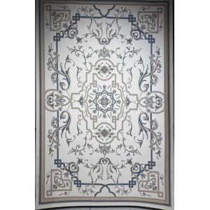 سجاد تركي سوبر ليون 9151A سماوي مقاس 150*220