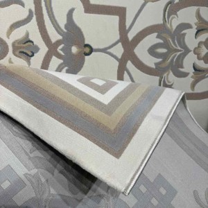 سجاد تركي سوبر ليون 9151A رصاصي مقاس 100*200