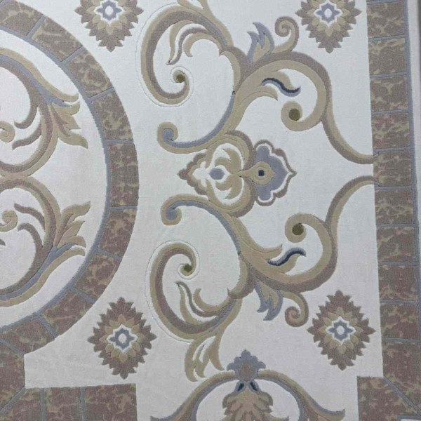 Turkish Super Lion 9114A Carpet Sky Light beige Size 100*300
