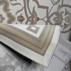 سجاد تركي سوبر ليون 9151A بيج فاتح مقاس 400*500