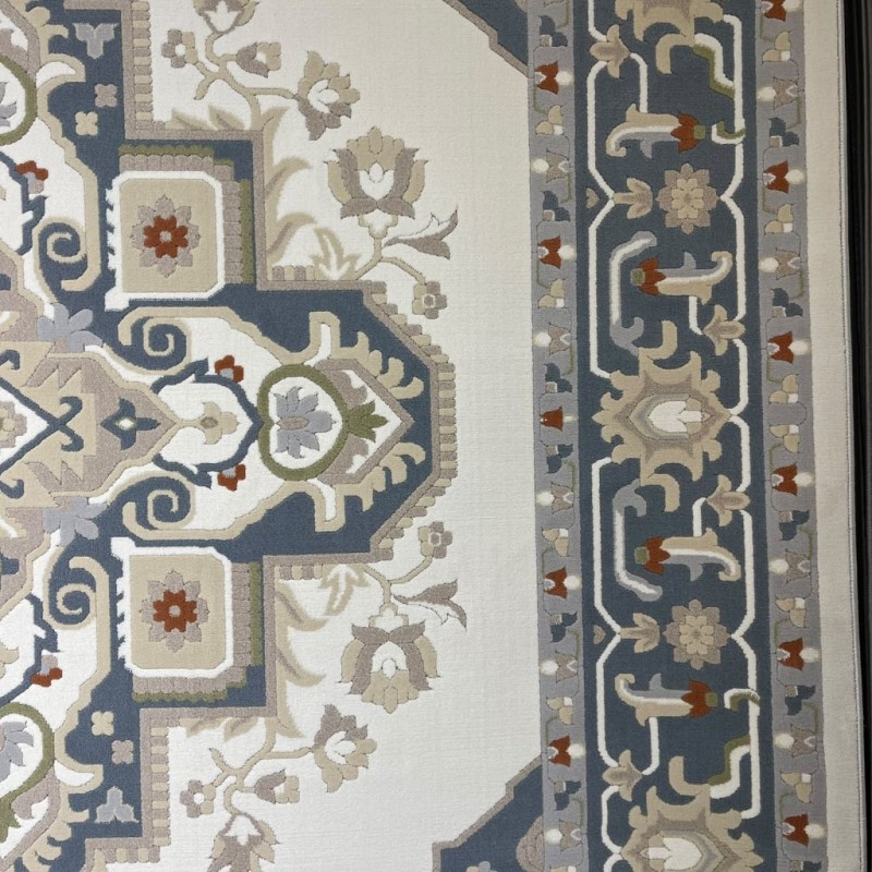 سجاد سوبر قولدن تركي 9962A سماوي مقاس 400*600