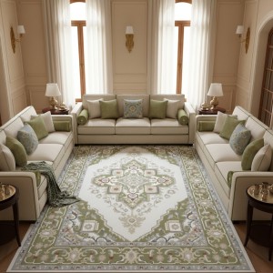 سجاد سوبر قولدن تركي 9962A اخضر مقاس 50*80