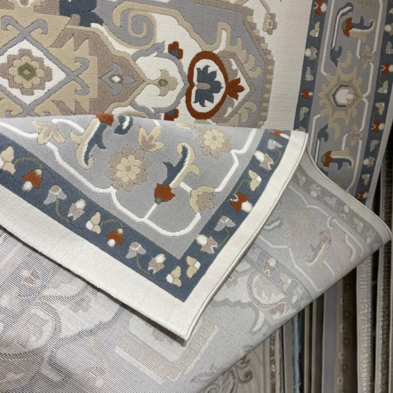 سجاد سوبر قولدن تركي 9962A رصاصي مقاس 400*600