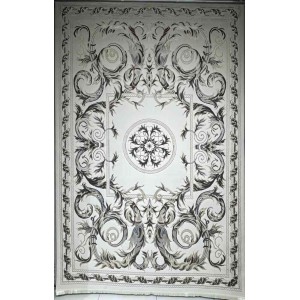 Turkish carpet tala 9102A gray size 80*150