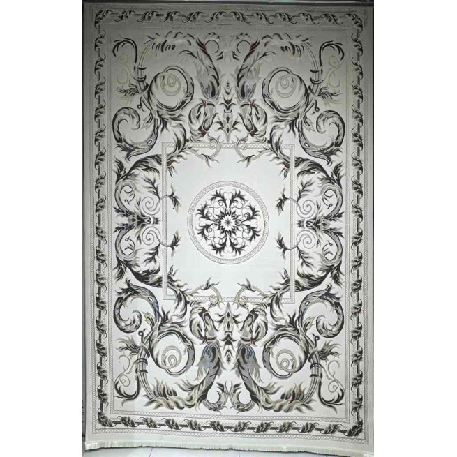 Turkish carpet tala 9102A gray size 100*300