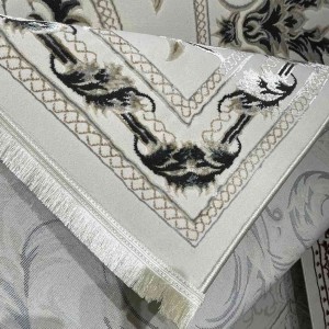 Turkish carpet tala 9102A gray size 80*150