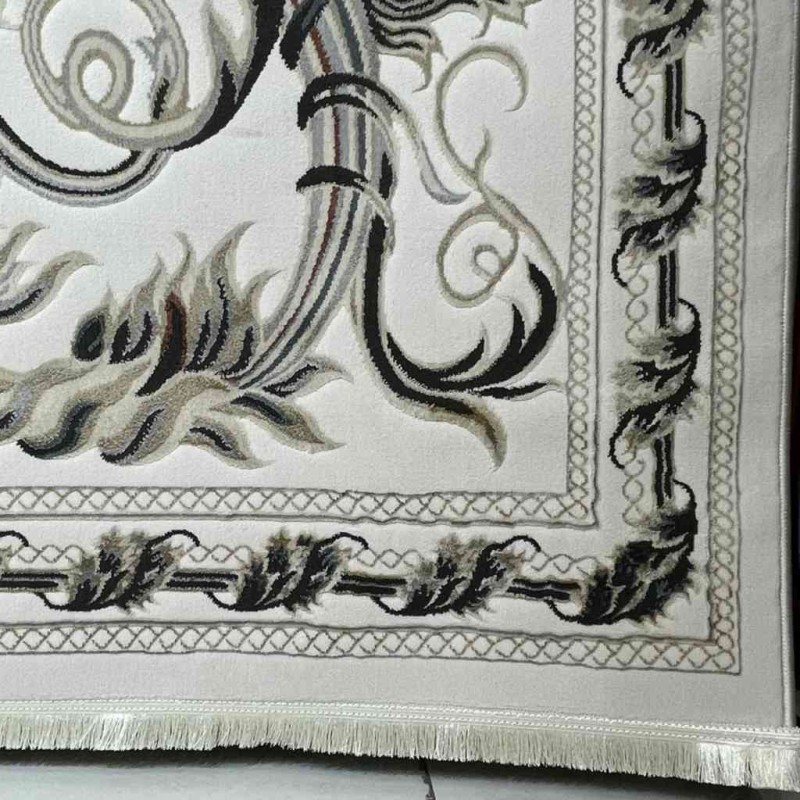 سجاد تركي تالا 9102A رصاصي مقاس 50*80