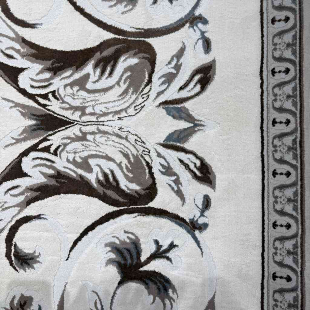 سجاد تركي ياسمين نقش فرنسي 9050A بيج مقاس 400*500