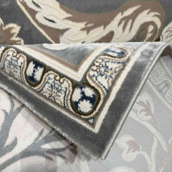 سجاد تركي ياسمين نقش فرنسي 9050A رصاصي مقاس 400*500 سجاد تركي ياسمين نقش فرنسي 9050A رصاصي مقاس 400*500