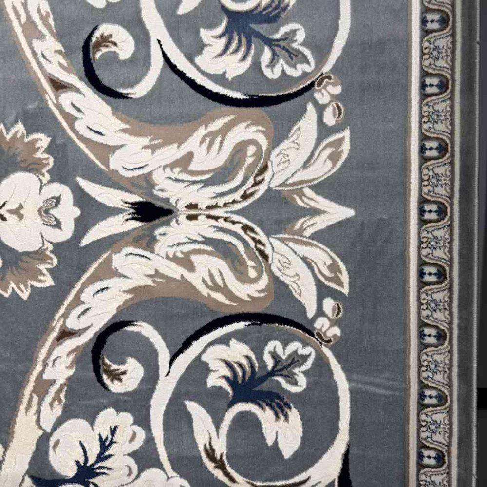 سجاد تركي ياسمين نقش فرنسي 9050A رصاصي مقاس 400*500 سجاد تركي ياسمين نقش فرنسي 9050A رصاصي مقاس 400*500