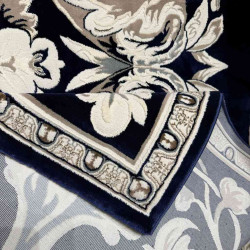 سجاد تركي ياسمين نقش فرنسي 9050A كحلي مقاس 80*150 سجاد تركي ياسمين نقش فرنسي 9050A كحلي مقاس 80*150