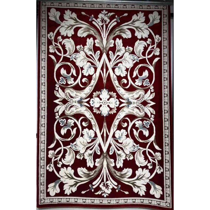 Turkish Jasmine Rug French Pattern 9050A red Size 250*350