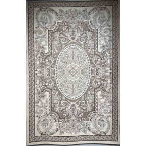 سجاد تركي ياسمين نقش فرنسي 9051A بيج مقاس 80*150