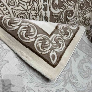 Turkish Jasmine Rug French Pattern 9051A, Beige Size 100*300